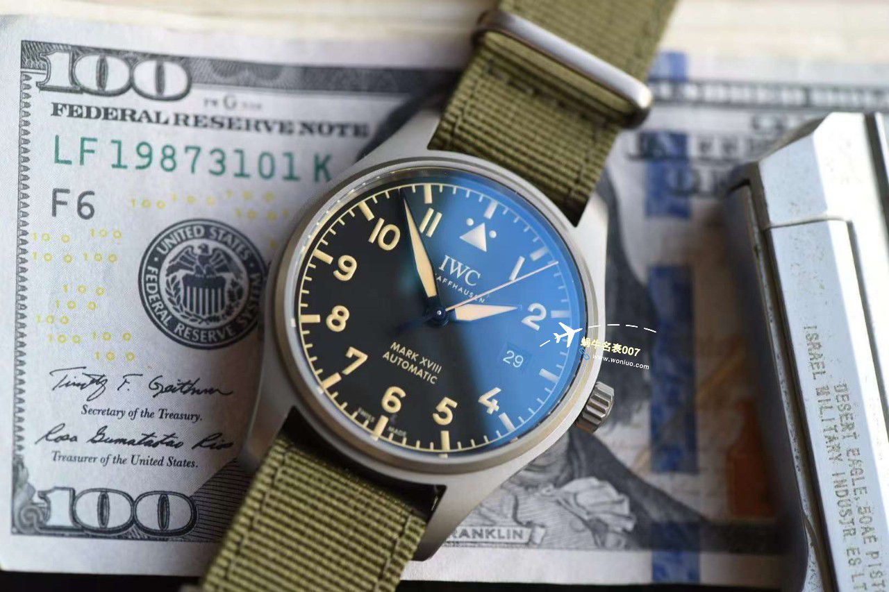 V7 Factory  IWC 飞行员 MARK XVII 钛壳 Perfect  High quality  Replica Watches IW327006 wrist watches  / WG607