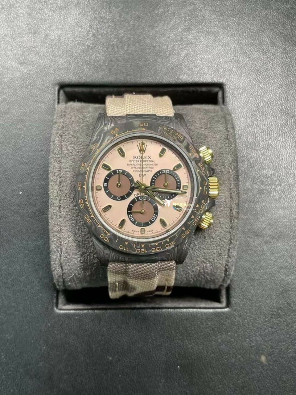  Video analysis N Factory 4130超级 carbon fiber  Ditongna DIW团队 copy customized  Rolex  Ditongna  wrist watches  / R726