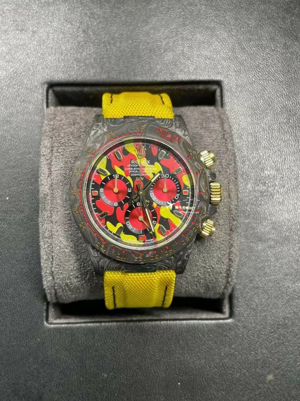  Video analysis N Factory 4130超级 carbon fiber  Ditongna DIW团队 copy customized  Rolex  Ditongna  wrist watches  / R726