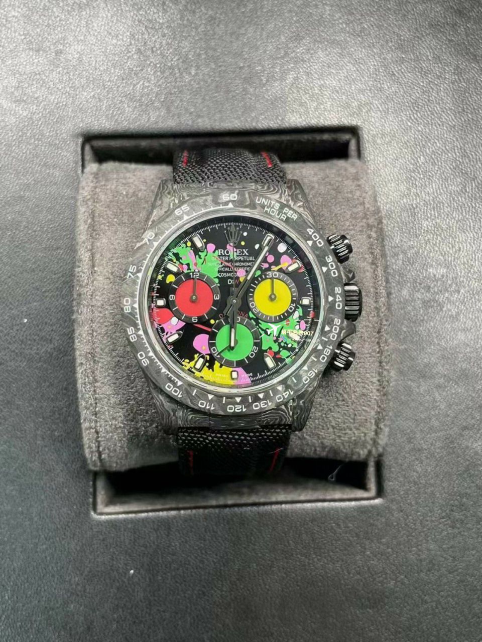  Video analysis N Factory 4130超级 carbon fiber  Ditongna DIW团队 copy customized  Rolex  Ditongna  wrist watches  / R726