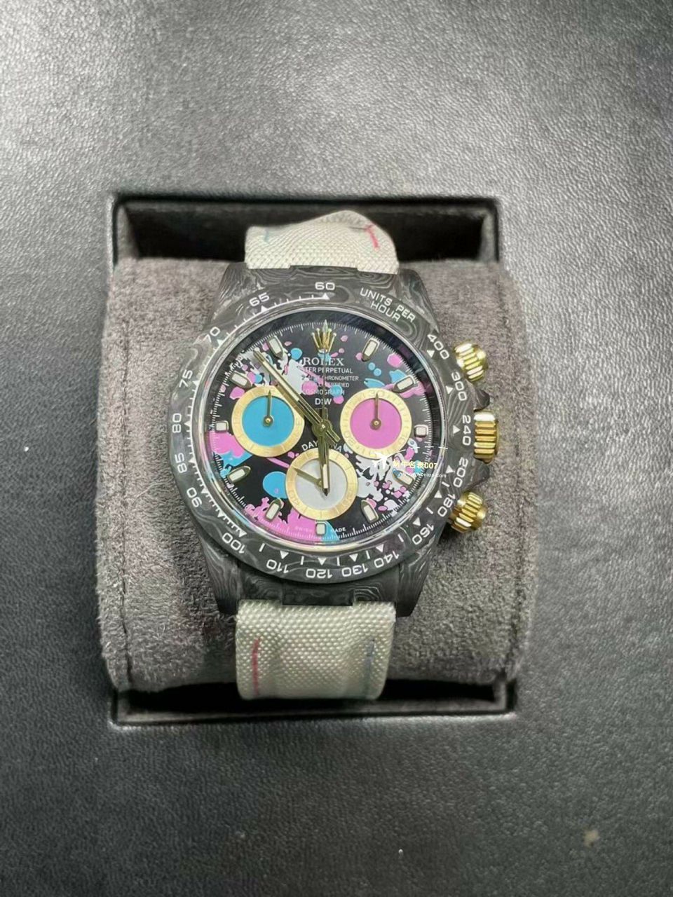  Video analysis N Factory 4130超级 carbon fiber  Ditongna DIW团队 copy customized  Rolex  Ditongna  wrist watches  / R726