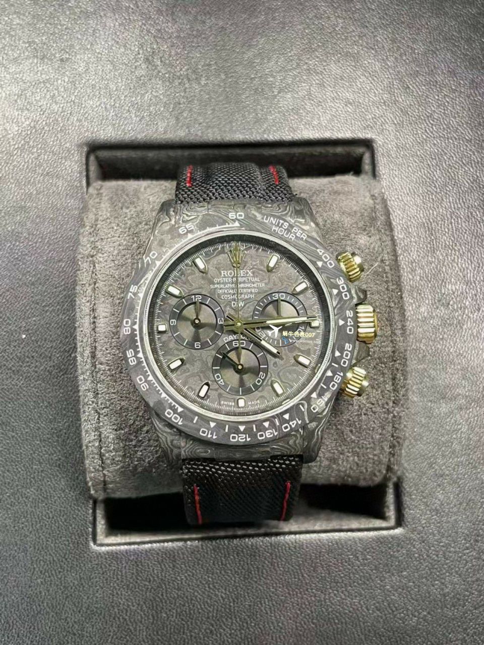  Video analysis N Factory 4130超级 carbon fiber  Ditongna DIW团队 copy customized  Rolex  Ditongna  wrist watches  / R726