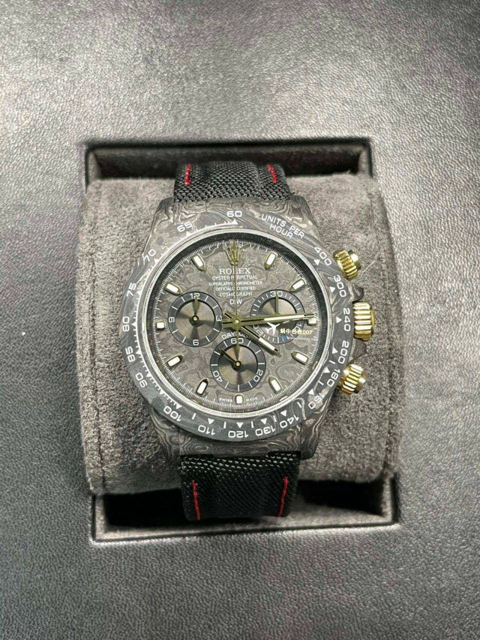  Video analysis N Factory 4130超级 carbon fiber  Ditongna DIW团队 copy customized  Rolex  Ditongna  wrist watches  / R726