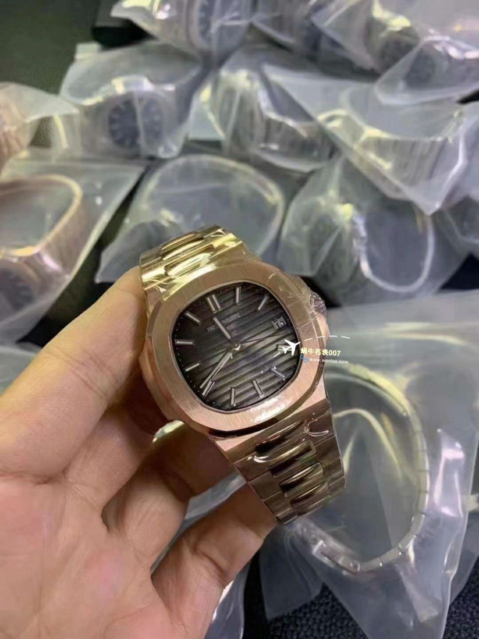 【 Video analysis 】3K一体机 PATEK PHILIPPE 绿色 Nautilus  Perfect  Replica  Replica 5711/1A-014 Watches  / BD386