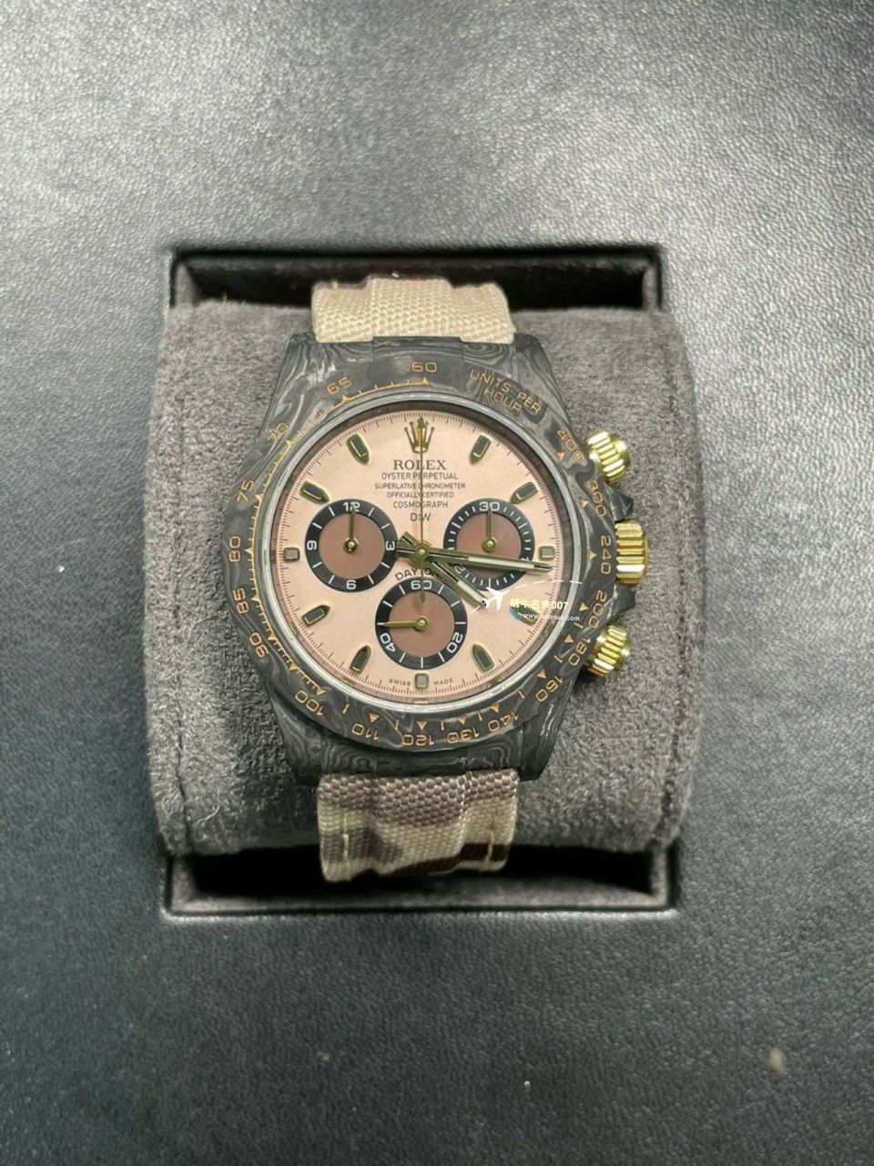  Video analysis N Factory 4130超级 carbon fiber  Ditongna DIW团队 copy customized  Rolex  Ditongna  wrist watches  / R726
