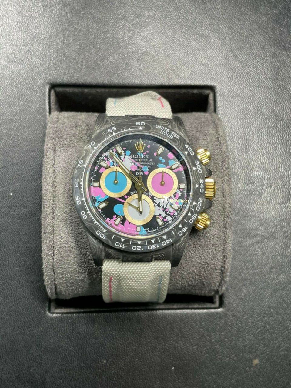  Video analysis N Factory 4130超级 carbon fiber  Ditongna DIW团队 copy customized  Rolex  Ditongna  wrist watches  / R726