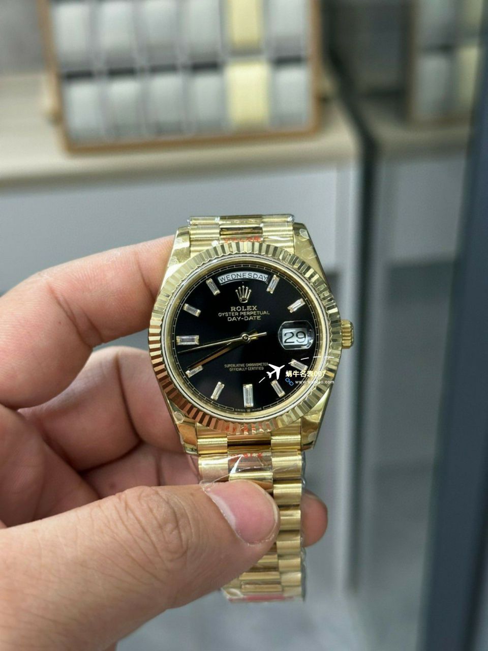 【 Video analysis 】GM Factory 黑冰糖 Adding weight 版 Rolex  Day-Date 型m228238-0004 Perfect  Replica Copy  Watches  / R806