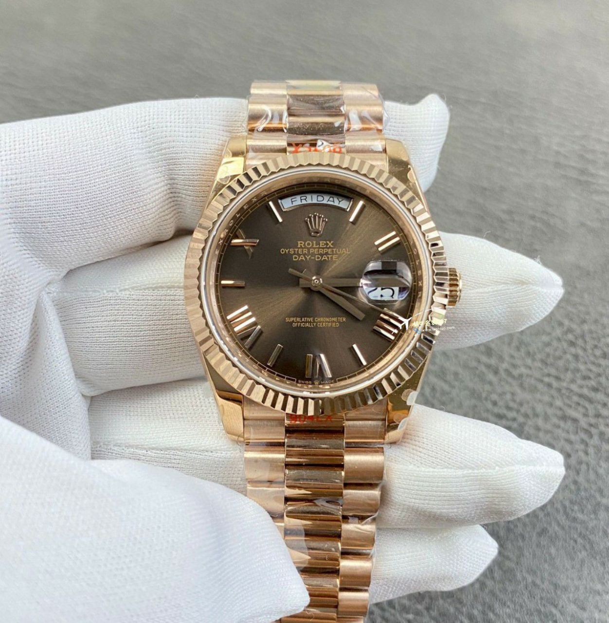 【 Video analysis 】GM Factory 黑冰糖 Adding weight 版 Rolex  Day-Date 型m228238-0004 Perfect  Replica Copy  Watches  / R806