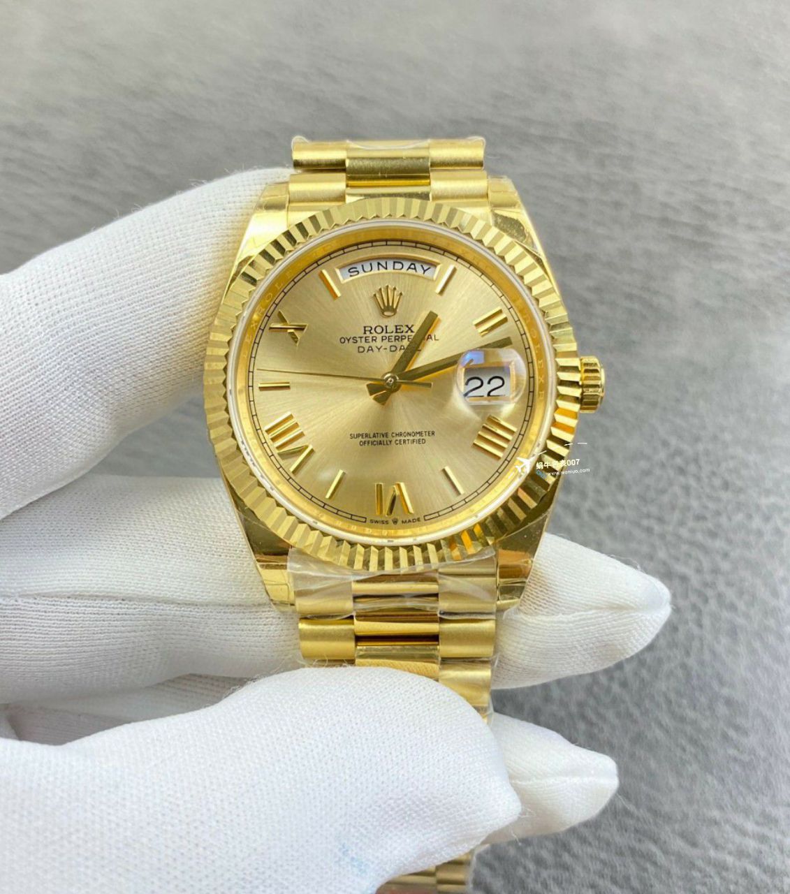 【 Video analysis 】GM Factory 黑冰糖 Adding weight 版 Rolex  Day-Date 型m228238-0004 Perfect  Replica Copy  Watches  / R806