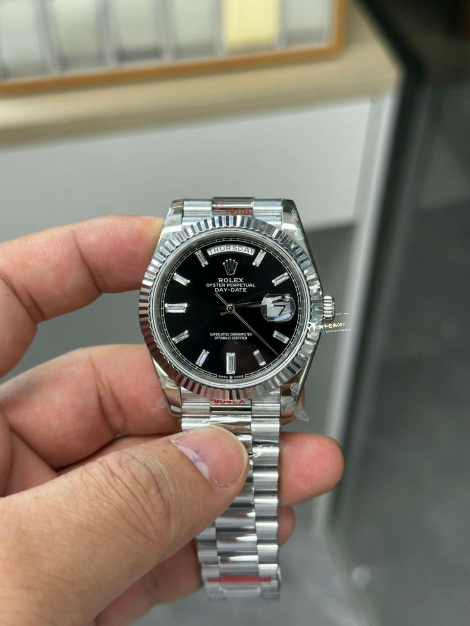 【 Video analysis 】GM Factory 黑冰糖 Adding weight 版 Rolex  Day-Date 型m228238-0004 Perfect  Replica Copy  Watches  / R806