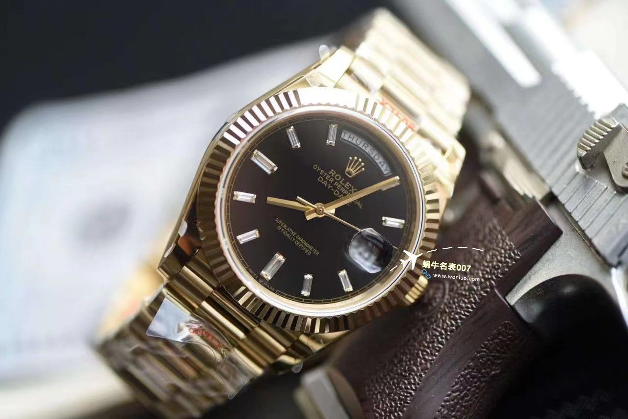 【 Video analysis 】GM Factory 黑冰糖 Adding weight 版 Rolex  Day-Date 型m228238-0004 Perfect  Replica Copy  Watches  / R806