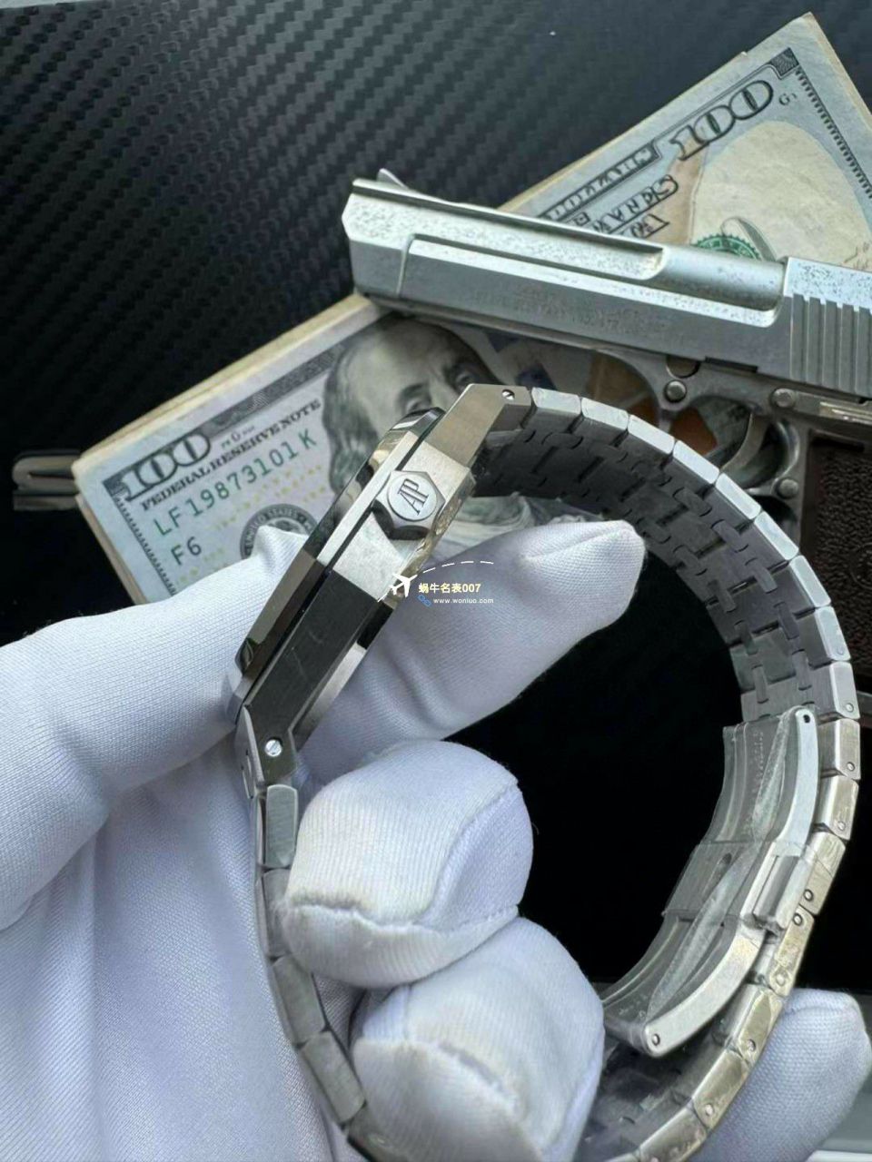 【 Video analysis 】APS Factory Audemars Piguet 皇家橡树50周年纪念15510ST.OO.1320ST.09，15510ST.OO.1320ST.08 Perfect  Replica Copy  Watches  / AP270