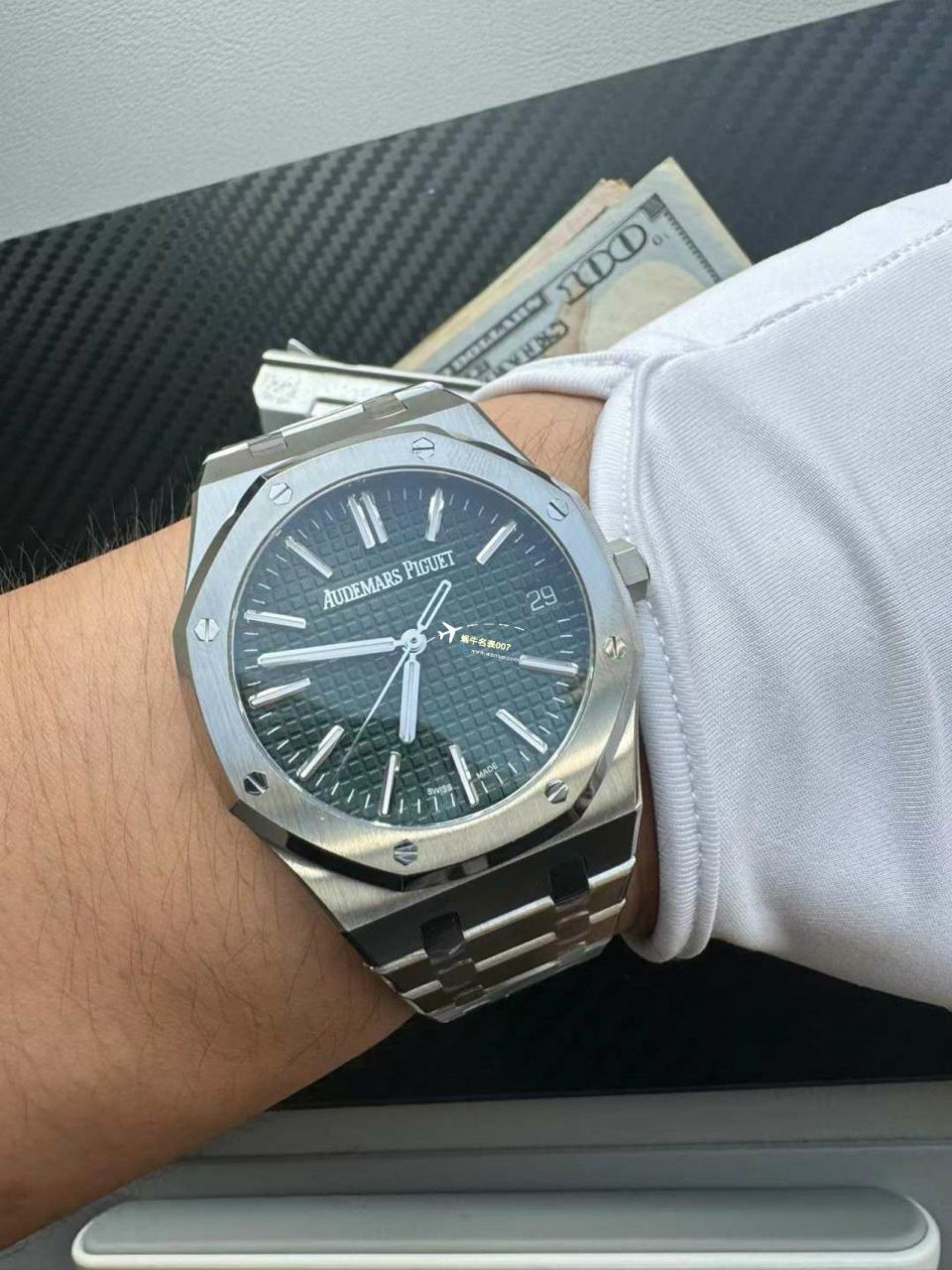 【 Video analysis 】APS Factory Audemars Piguet 皇家橡树50周年纪念15510ST.OO.1320ST.09，15510ST.OO.1320ST.08 Perfect  Replica Copy  Watches  / AP270