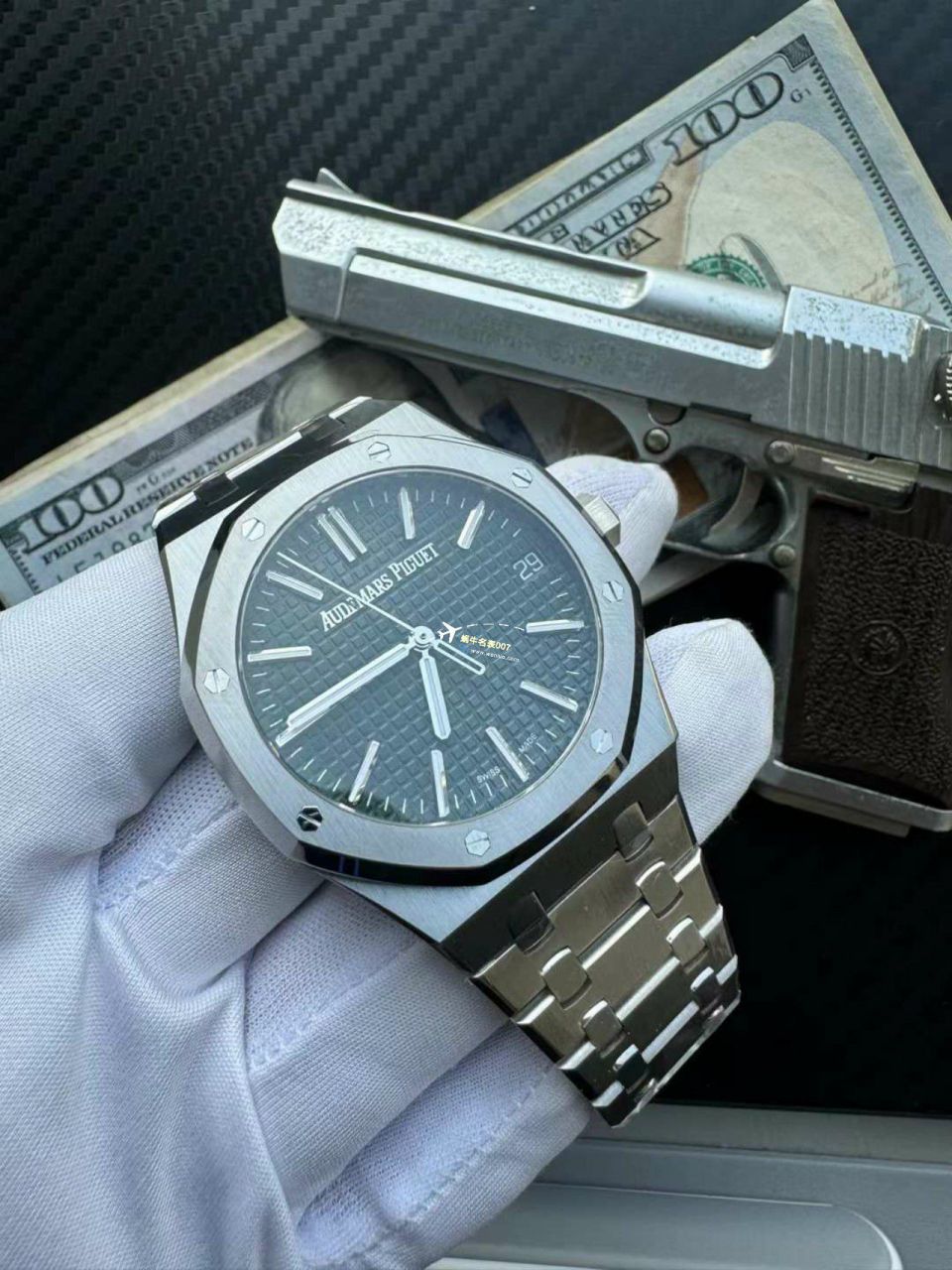 【 Video analysis 】APS Factory Audemars Piguet 皇家橡树50周年纪念15510ST.OO.1320ST.09，15510ST.OO.1320ST.08 Perfect  Replica Copy  Watches  / AP270