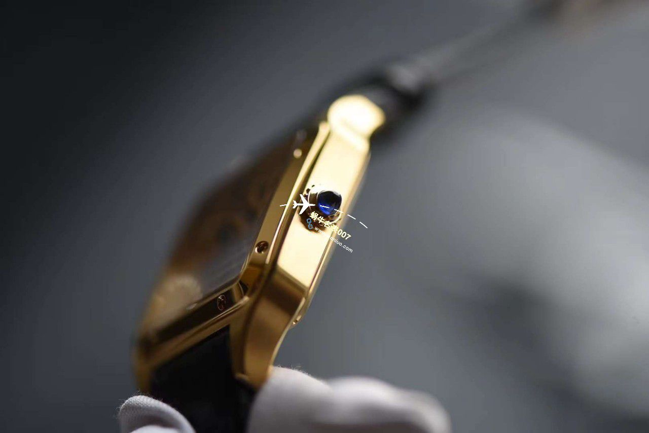 【 Video analysis 】TW Cartier  女装 Santos 镂空系列 Replica WHSA0032，WHSA0030石英 wrist watches  / K338