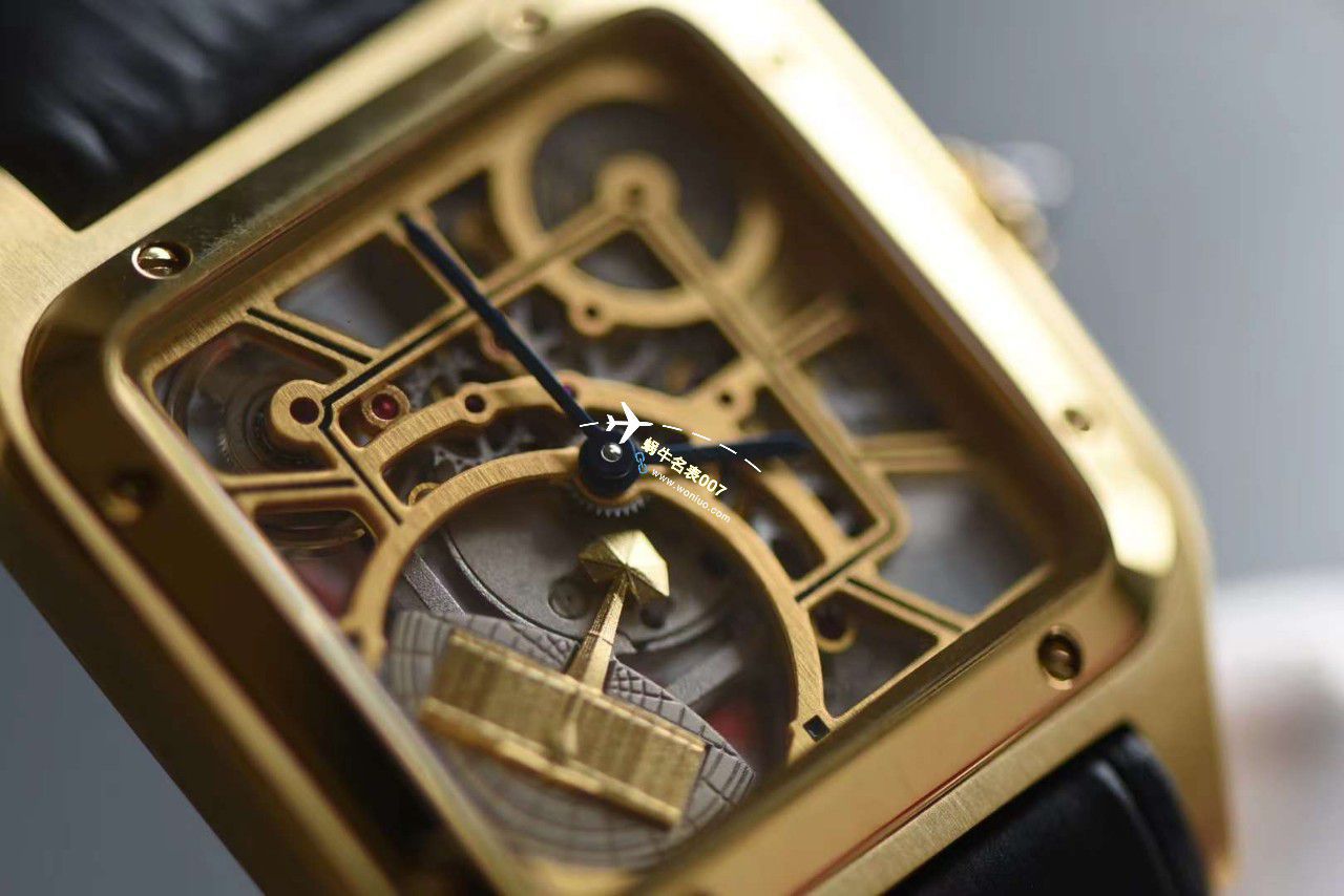 【 Video analysis 】TW Cartier  女装 Santos 镂空系列 Replica WHSA0032，WHSA0030石英 wrist watches  / K338