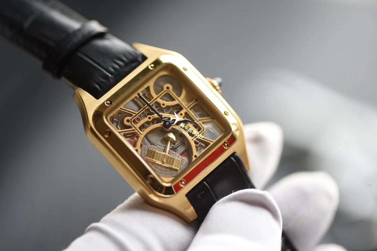 【 Video analysis 】TW Cartier  女装 Santos 镂空系列 Replica WHSA0032，WHSA0030石英 wrist watches  / K338