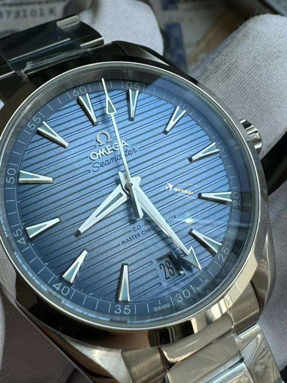 【 Video analysis 】VS Factory OMEGA Perfect  Replica Copy  Seamaster 冰蓝柚木220.10.41.21.03.005 wrist watches  / M793