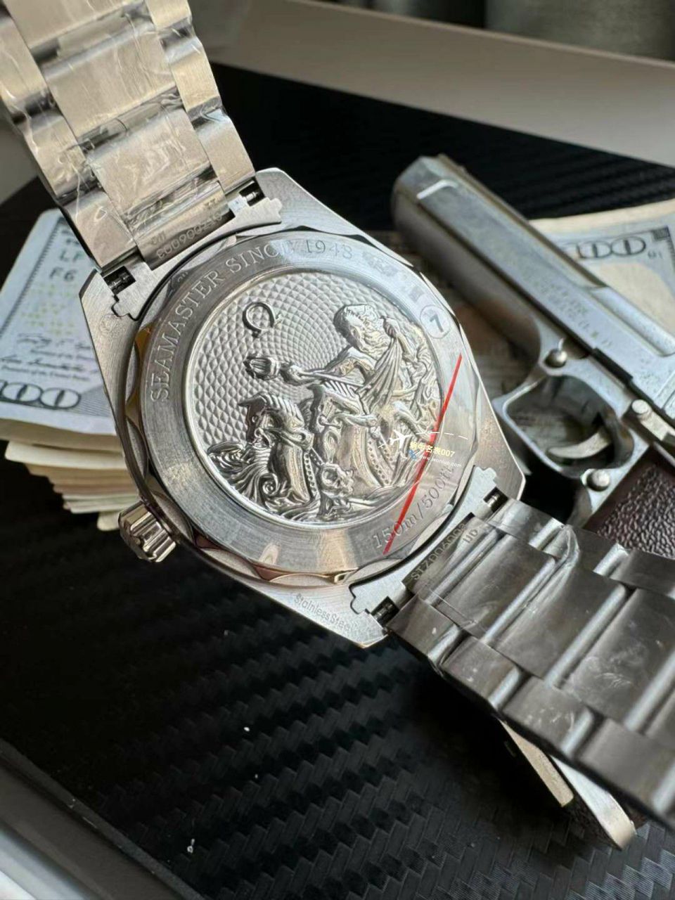 【 Video analysis 】VS Factory OMEGA Perfect  Replica Copy  Seamaster 冰蓝柚木220.10.41.21.03.005 wrist watches  / M793