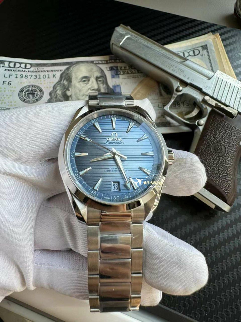 【 Video analysis 】VS Factory OMEGA Perfect  Replica Copy  Seamaster 冰蓝柚木220.10.41.21.03.005 wrist watches  / M793