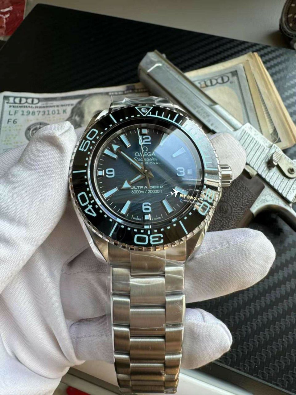 【 Video analysis 】VS Factory OMEGA海洋宇宙600米海王渐变蓝 Replica 215.30.46.21.03.002 Watches  / M795