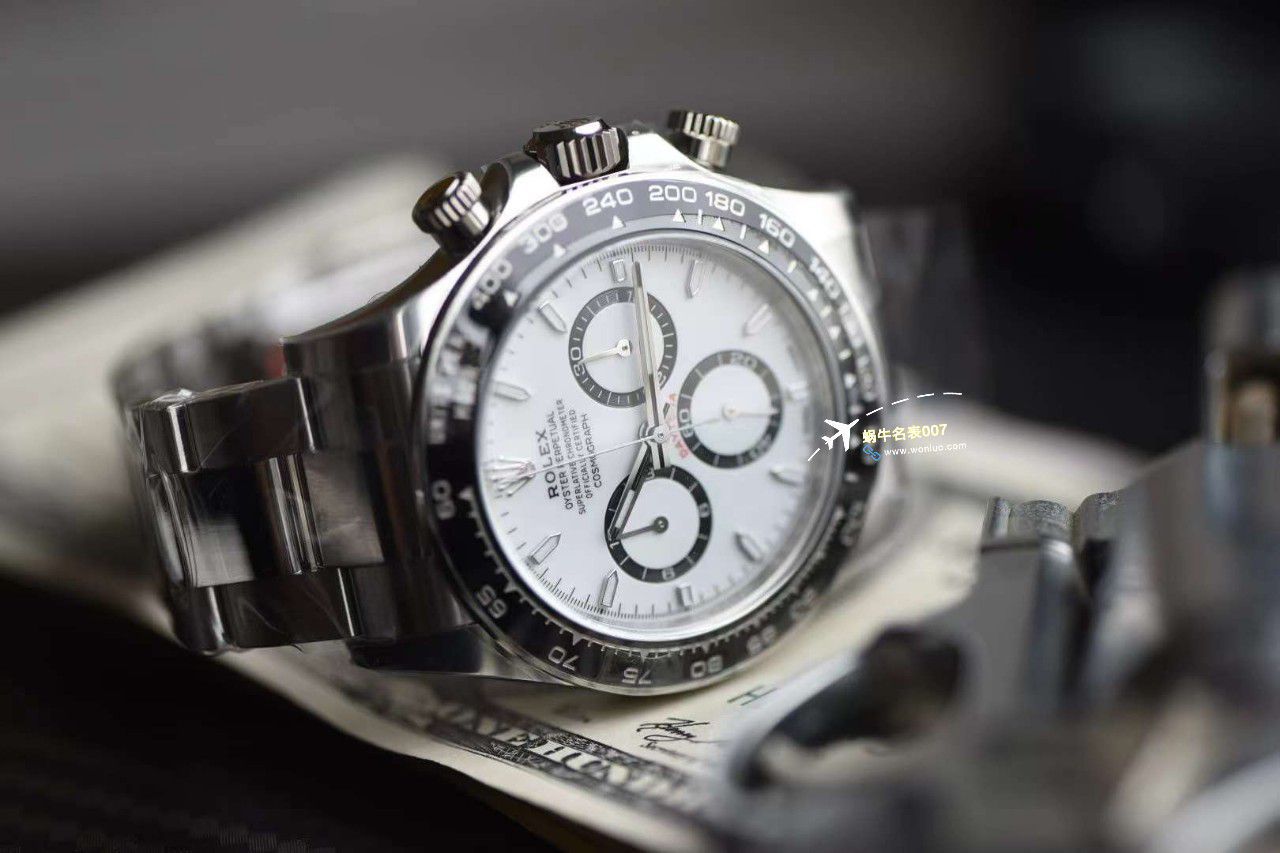 clean Factory c Factory  High quality   Replica Watches  Rolex  Cosmograph Daytona  Ditongna 新款4131 Movement 熊猫迪水泥灰m126500LN-0001，m126519ln-0006 wrist watches  / R810