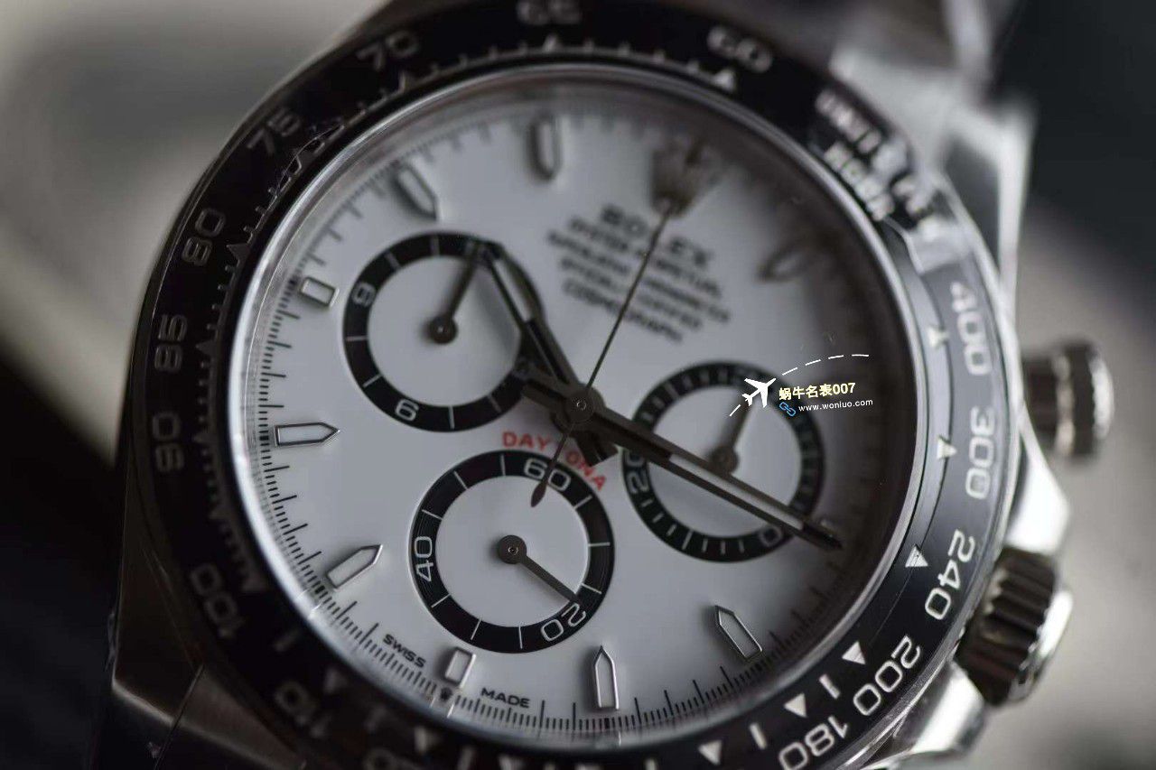 clean Factory c Factory  High quality   Replica Watches  Rolex  Cosmograph Daytona  Ditongna 新款4131 Movement 熊猫迪水泥灰m126500LN-0001，m126519ln-0006 wrist watches  / R810
