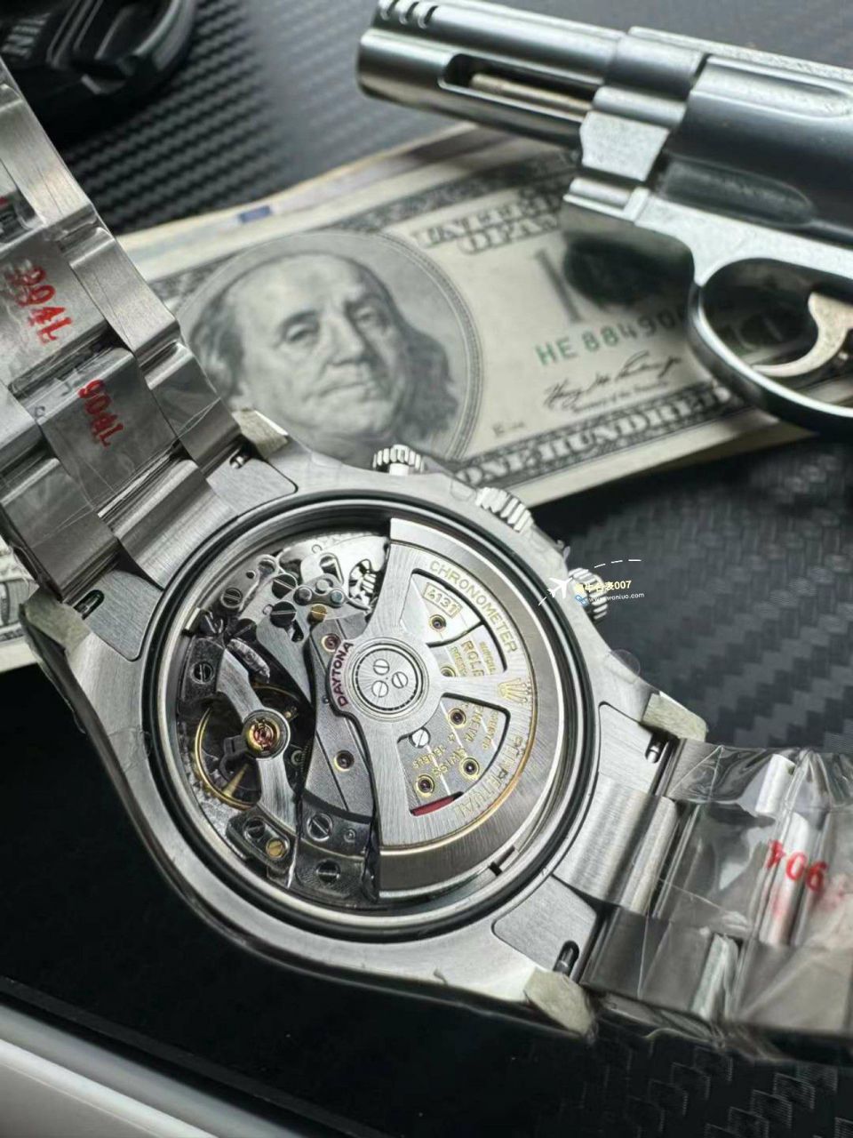 clean Factory c Factory  High quality   Replica Watches  Rolex  Cosmograph Daytona  Ditongna 新款4131 Movement 熊猫迪水泥灰m126500LN-0001，m126519ln-0006 wrist watches  / R810