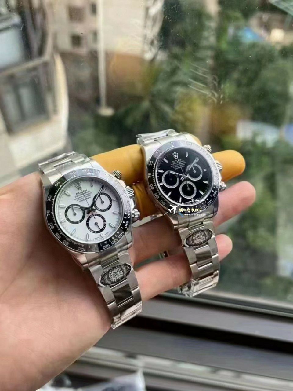 clean Factory c Factory  High quality   Replica Watches  Rolex  Cosmograph Daytona  Ditongna 新款4131 Movement 熊猫迪水泥灰m126500LN-0001，m126519ln-0006 wrist watches  / R810