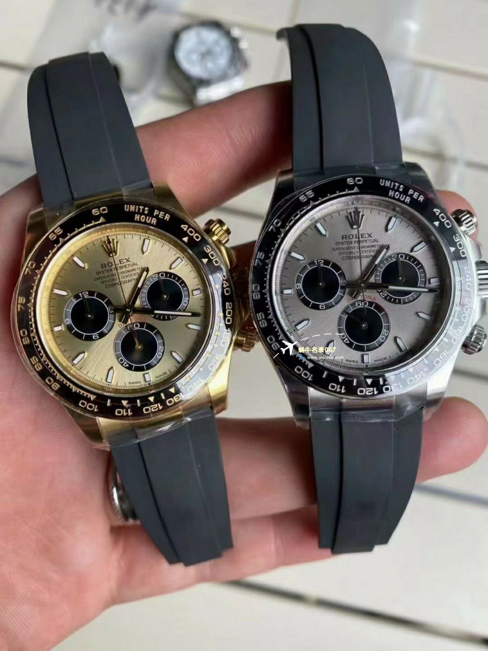 clean Factory c Factory  High quality   Replica Watches  Rolex  Cosmograph Daytona  Ditongna 新款4131 Movement 熊猫迪水泥灰m126500LN-0001，m126519ln-0006 wrist watches  / R810