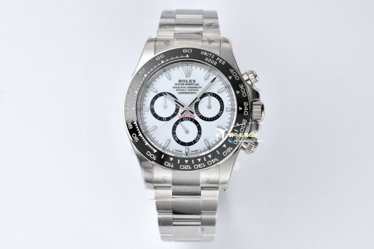 clean Factory c Factory  High quality   Replica Watches  Rolex  Cosmograph Daytona  Ditongna 新款4131 Movement 熊猫迪水泥灰m126500LN-0001，m126519ln-0006 wrist watches  / R810