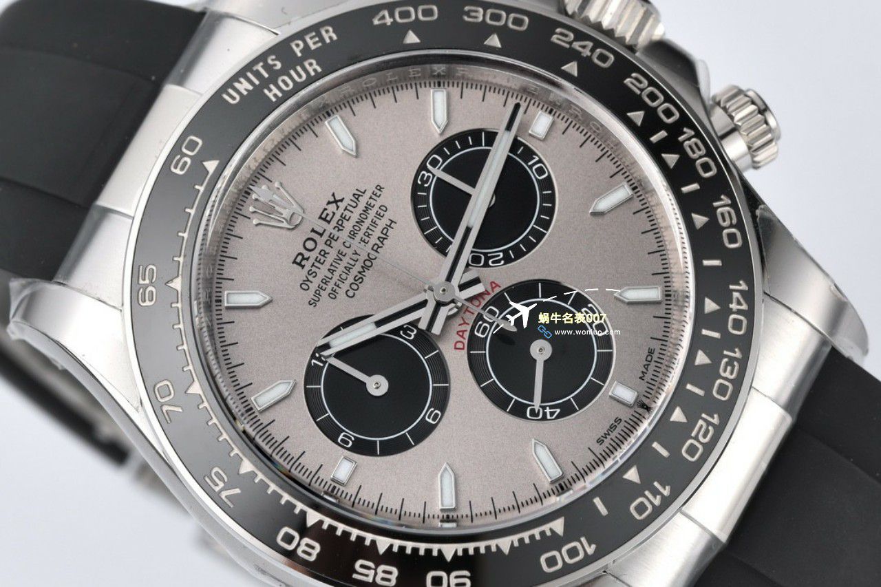 clean Factory c Factory  High quality   Replica Watches  Rolex  Cosmograph Daytona  Ditongna 新款4131 Movement 熊猫迪水泥灰m126500LN-0001，m126519ln-0006 wrist watches  / R810