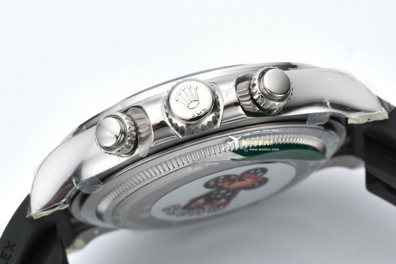 clean Factory c Factory  High quality   Replica Watches  Rolex  Cosmograph Daytona  Ditongna 新款4131 Movement 熊猫迪水泥灰m126500LN-0001，m126519ln-0006 wrist watches  / R810