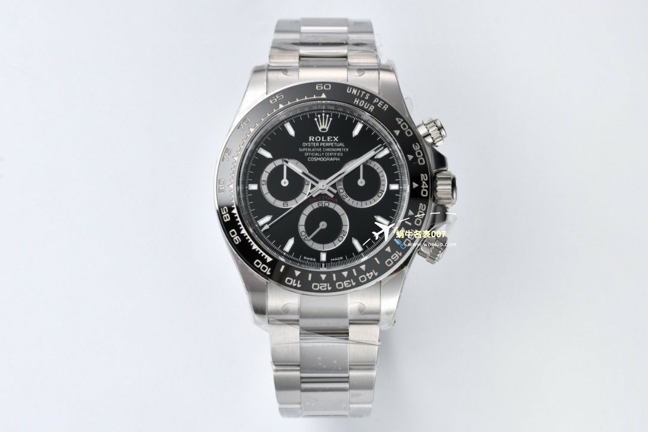 clean Factory c Factory  High quality   Replica Watches  Rolex  Cosmograph Daytona  Ditongna 新款4131 Movement 熊猫迪水泥灰m126500LN-0001，m126519ln-0006 wrist watches  / R810