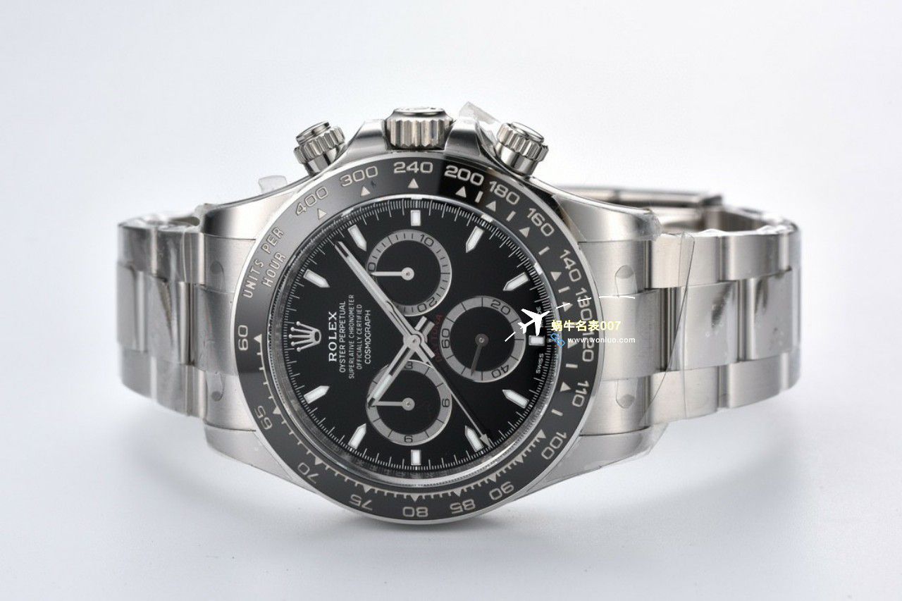 clean Factory c Factory  High quality   Replica Watches  Rolex  Cosmograph Daytona  Ditongna 新款4131 Movement 熊猫迪水泥灰m126500LN-0001，m126519ln-0006 wrist watches  / R810