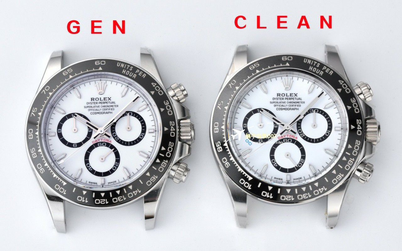 clean Factory c Factory  High quality   Replica Watches  Rolex  Cosmograph Daytona  Ditongna 新款4131 Movement 熊猫迪水泥灰m126500LN-0001，m126519ln-0006 wrist watches  / R810