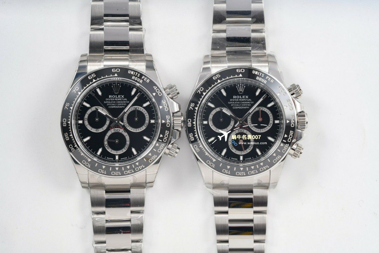 clean Factory c Factory  High quality   Replica Watches  Rolex  Cosmograph Daytona  Ditongna 新款4131 Movement 熊猫迪水泥灰m126500LN-0001，m126519ln-0006 wrist watches  / R810