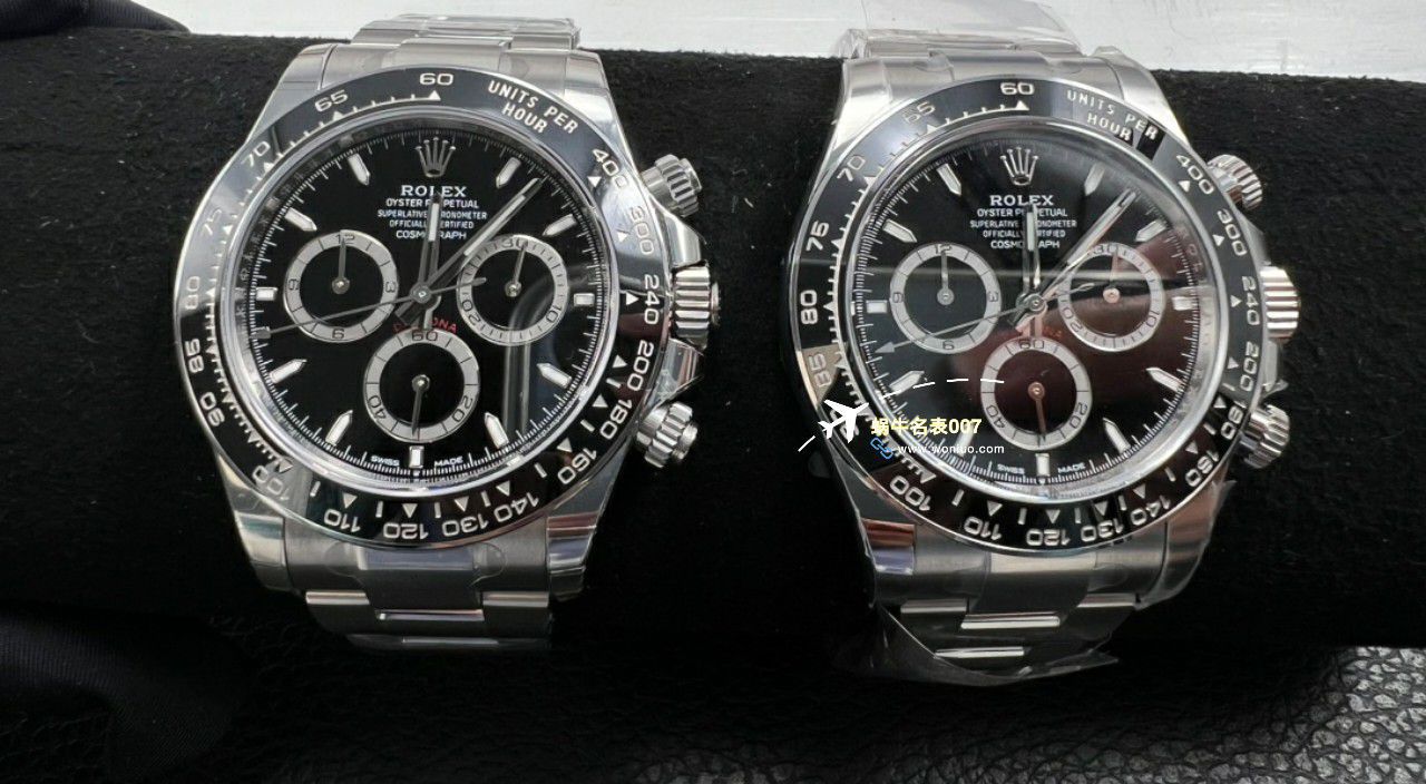 clean Factory c Factory  High quality   Replica Watches  Rolex  Cosmograph Daytona  Ditongna 新款4131 Movement 熊猫迪水泥灰m126500LN-0001，m126519ln-0006 wrist watches  / R810