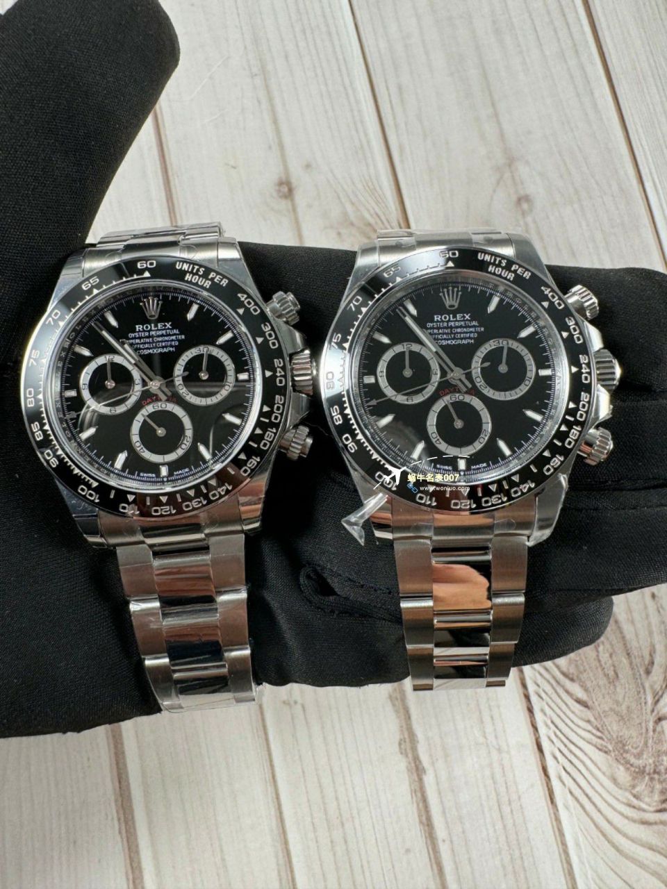 clean Factory c Factory  High quality   Replica Watches  Rolex  Cosmograph Daytona  Ditongna 新款4131 Movement 熊猫迪水泥灰m126500LN-0001，m126519ln-0006 wrist watches  / R810