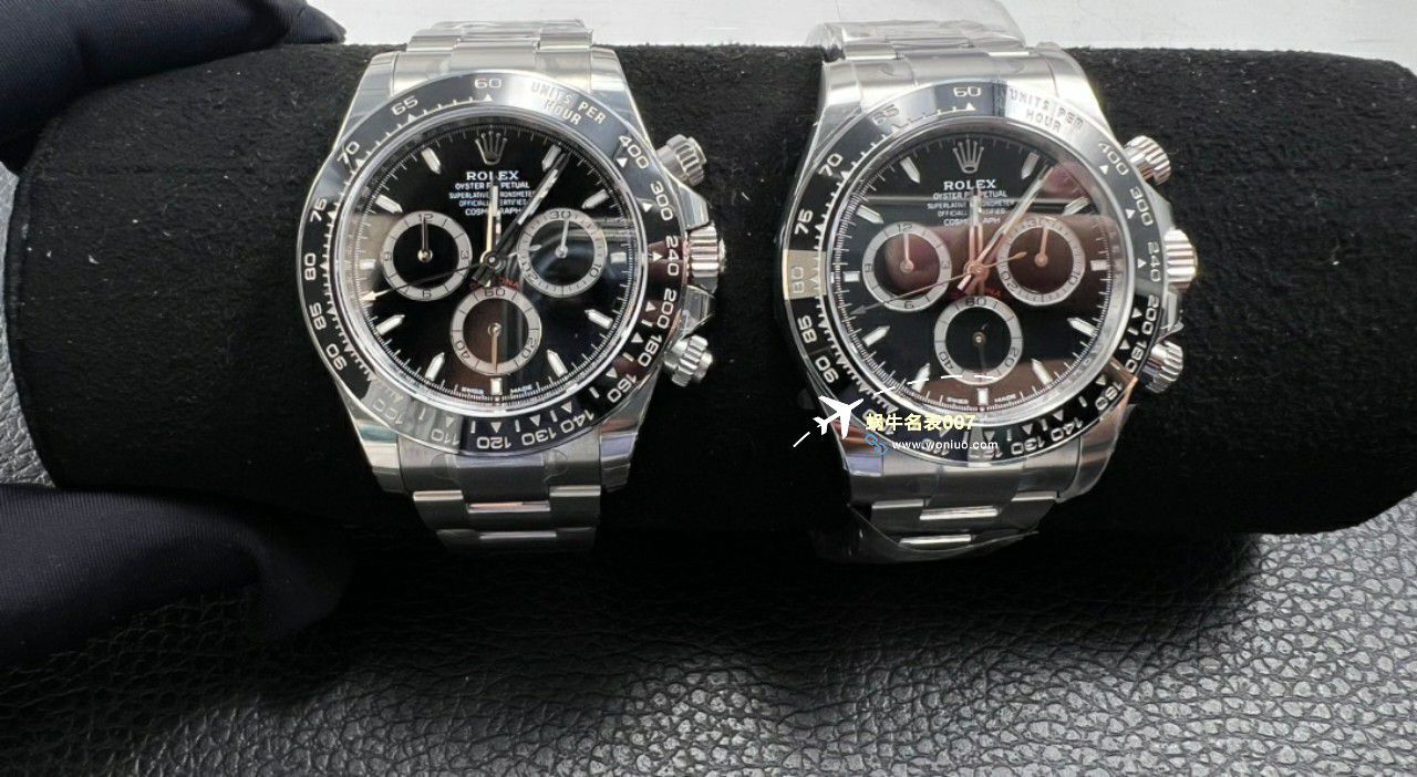 clean Factory c Factory  High quality   Replica Watches  Rolex  Cosmograph Daytona  Ditongna 新款4131 Movement 熊猫迪水泥灰m126500LN-0001，m126519ln-0006 wrist watches  / R810