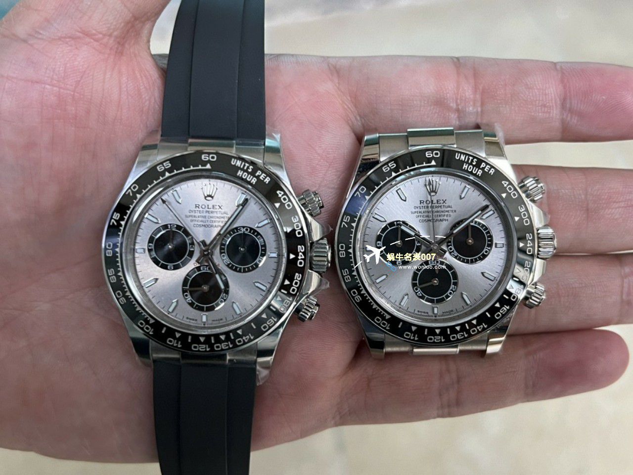 clean Factory c Factory  High quality   Replica Watches  Rolex  Cosmograph Daytona  Ditongna 新款4131 Movement 熊猫迪水泥灰m126500LN-0001，m126519ln-0006 wrist watches  / R810