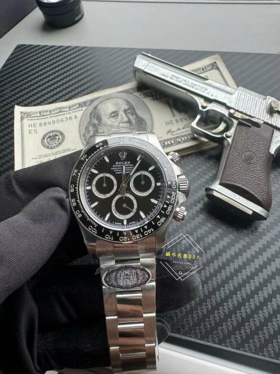 clean Factory  Perfect  Replica Copy 4131 Movement  Rolex  Ditongna m126500ln-0002 wrist watches  / R811