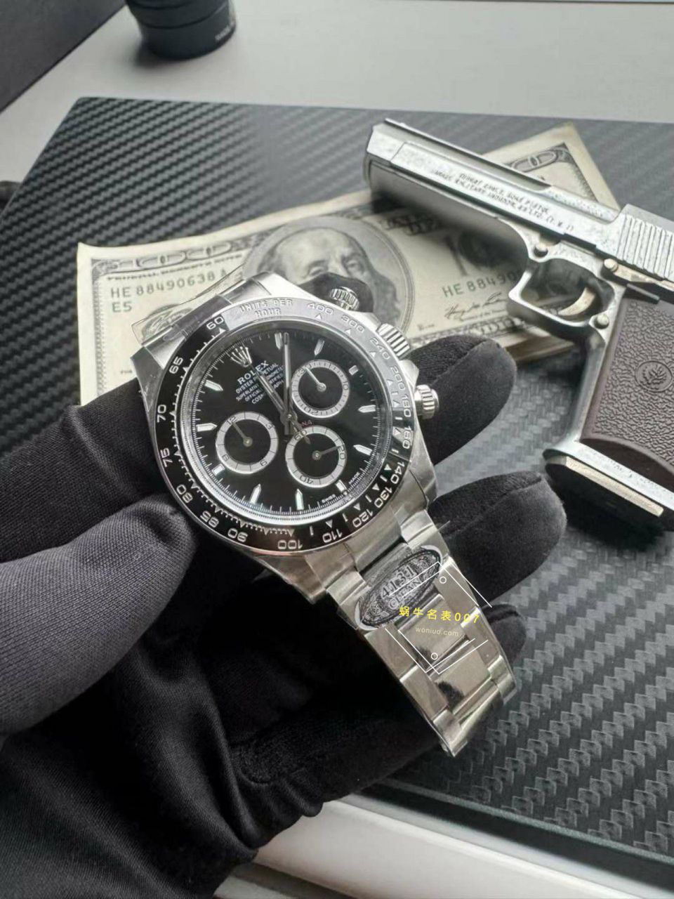 clean Factory  Perfect  Replica Copy 4131 Movement  Rolex  Ditongna m126500ln-0002 wrist watches  / R811