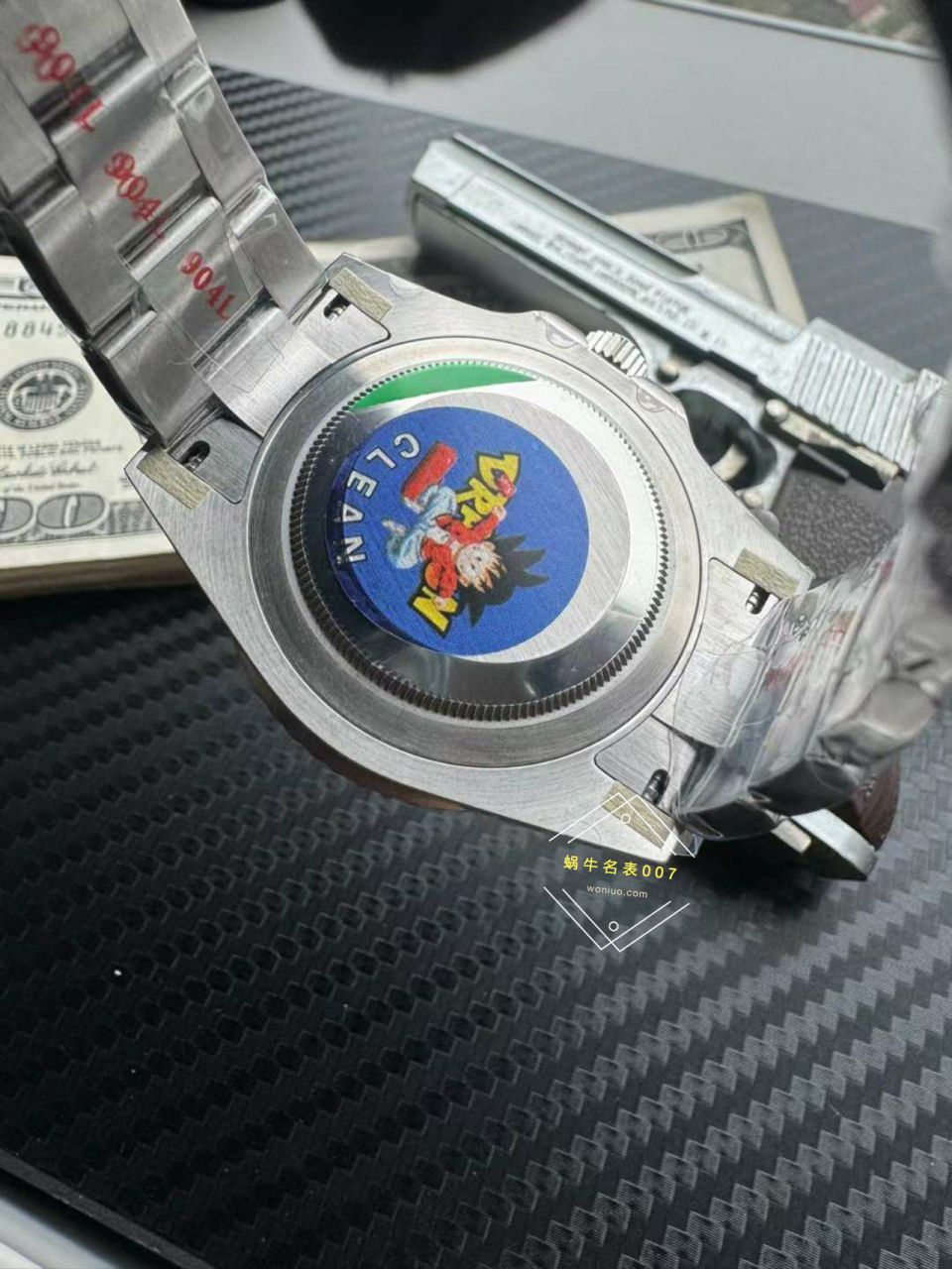 clean Factory  top  Replica Copy  Watches  Rolex  GMT MASTER II系列116710LN-0001 wrist watches (绿针) / R812