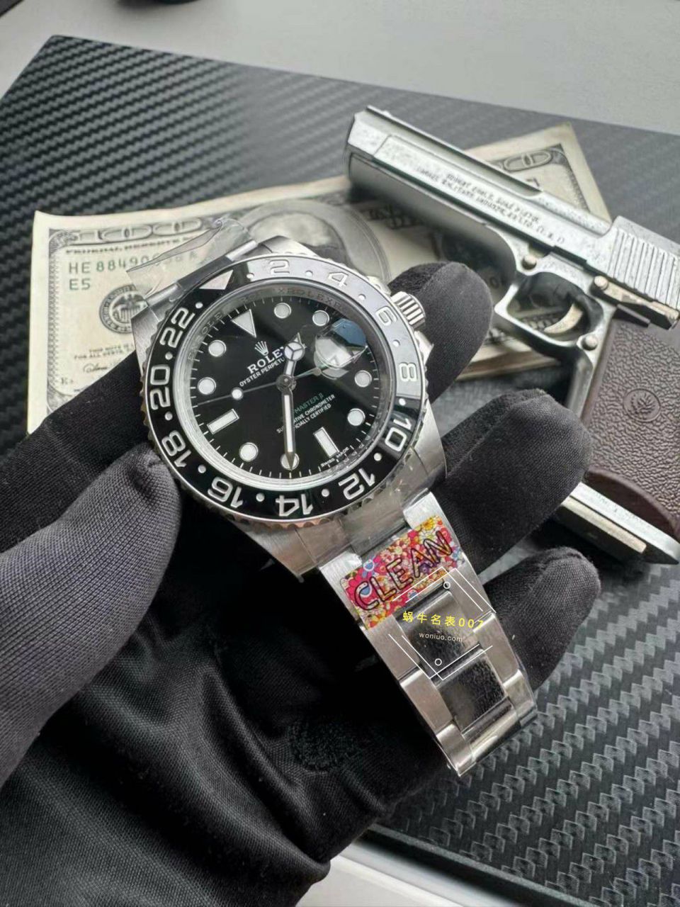 clean Factory  top  Replica Copy  Watches  Rolex  GMT MASTER II系列116710LN-0001 wrist watches (绿针) / R812