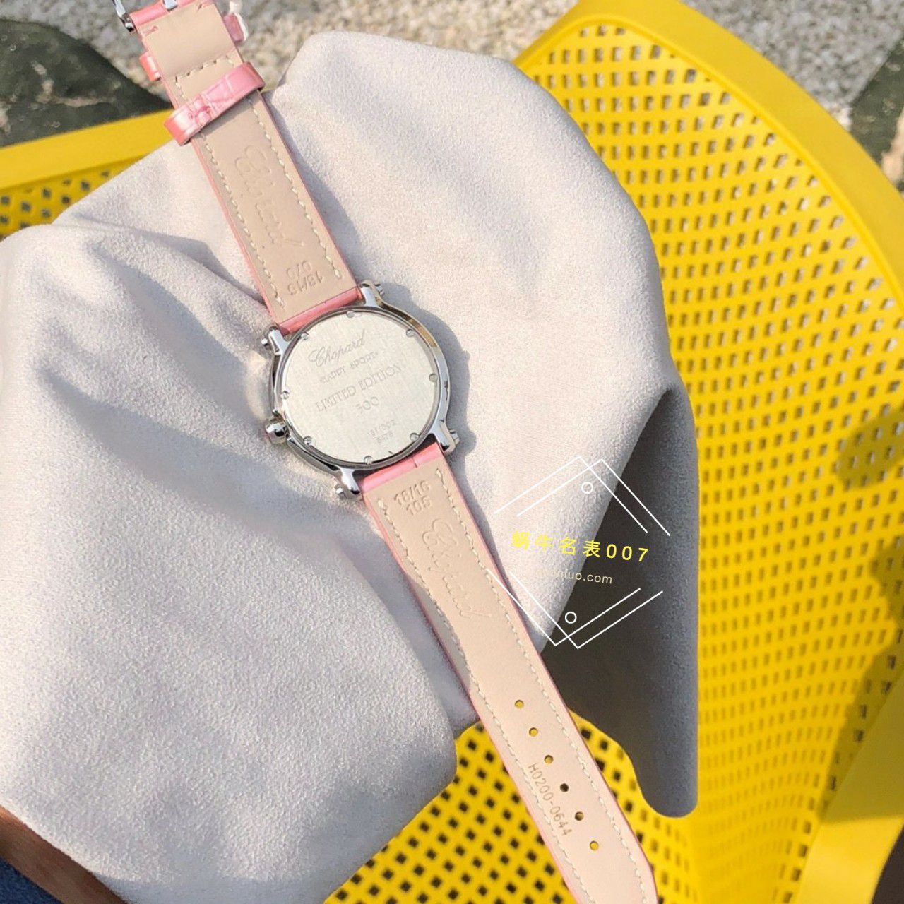  TOP  copy customized 真钻 Chopard HAPPY SPORT系列女表278475-2002和278475-3004原单 wrist watches  / XB087