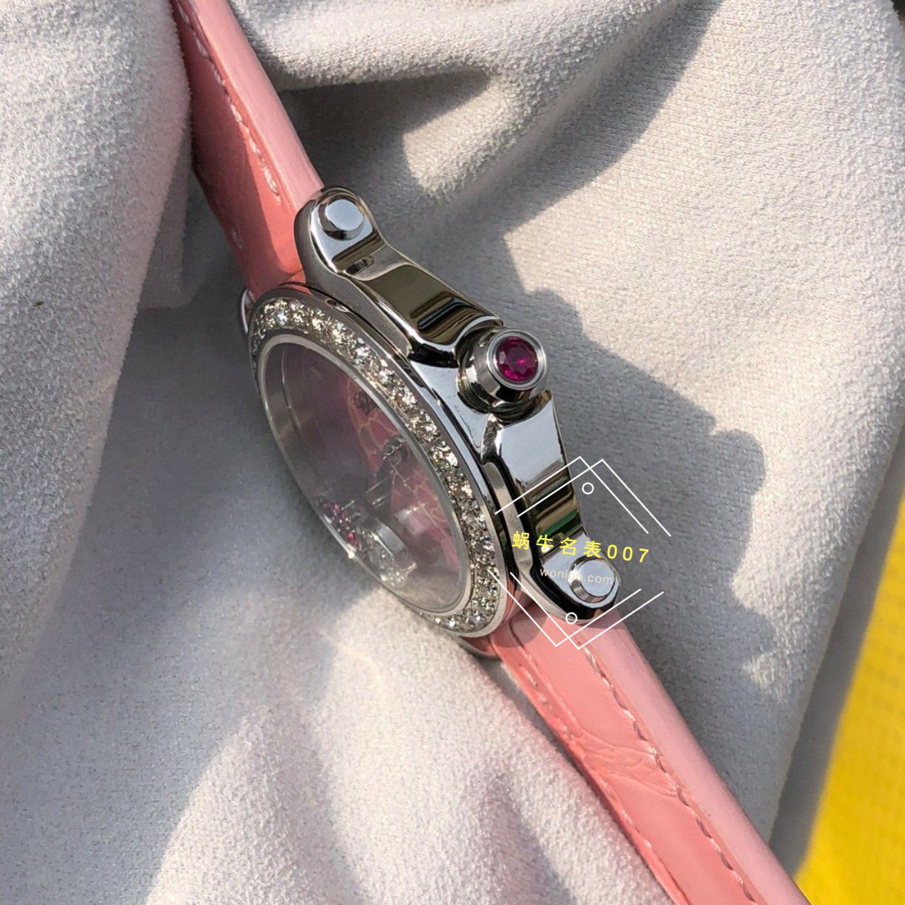  TOP  copy customized 真钻 Chopard HAPPY SPORT系列女表278475-2002和278475-3004原单 wrist watches  / XB087