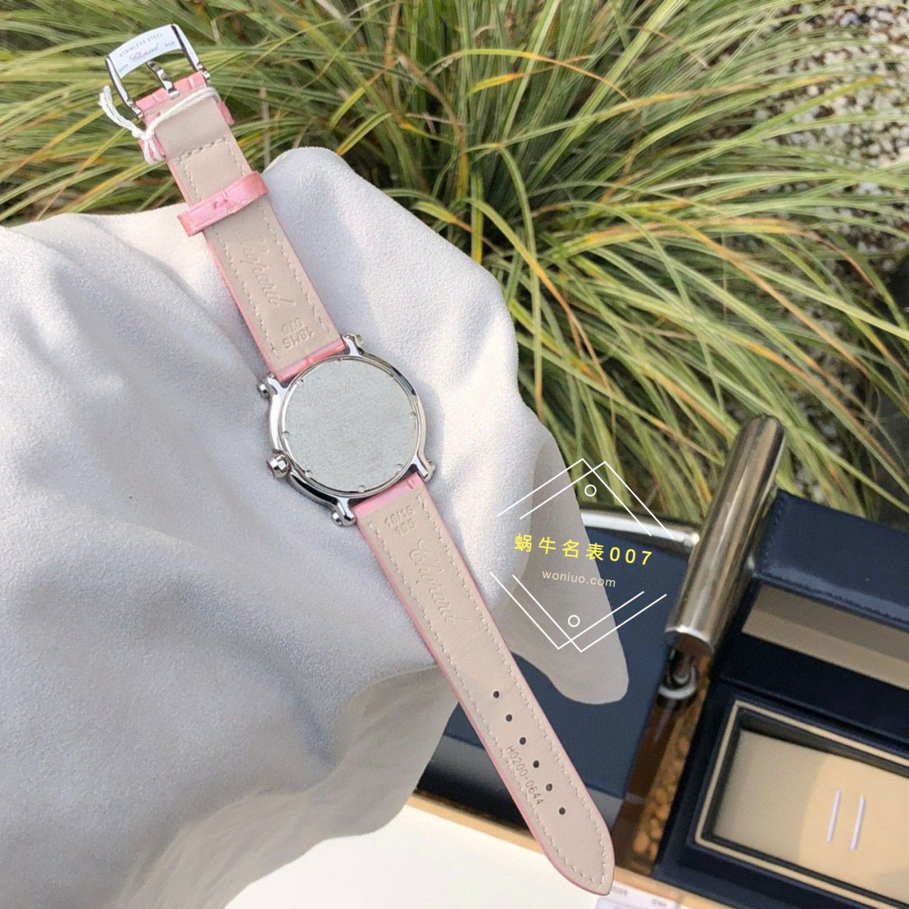  TOP  copy customized 真钻 Chopard HAPPY SPORT系列女表278475-2002和278475-3004原单 wrist watches  / XB087