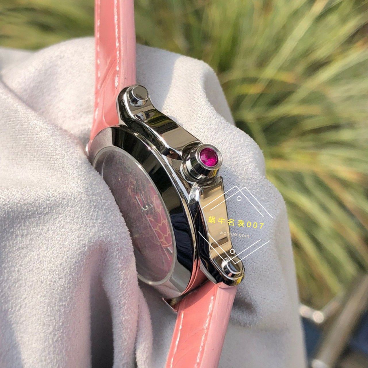  TOP  copy customized 真钻 Chopard HAPPY SPORT系列女表278475-2002和278475-3004原单 wrist watches  / XB087