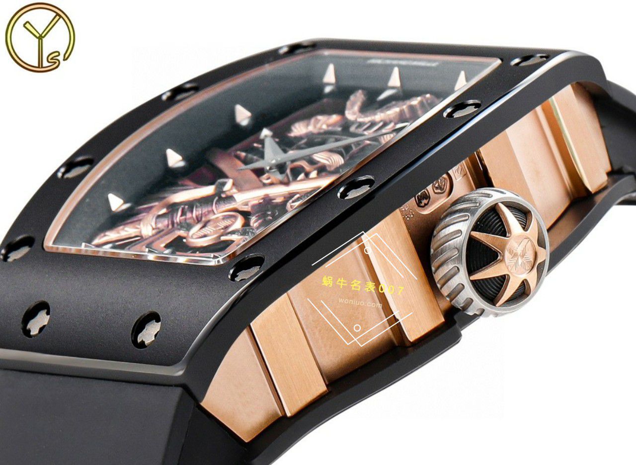 YS Factory  top  Replica Copy  RICHARD MILLE RM47黑武士一体机真 Tourbillon  Watches  / YSRM47